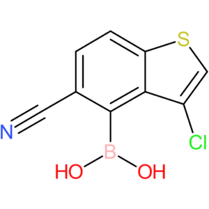 3-chloro-5-cyanobenzothiophene-4-boronic acid