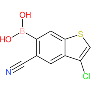 3-chloro-5-cyanobenzothiophene-6-boronic acid