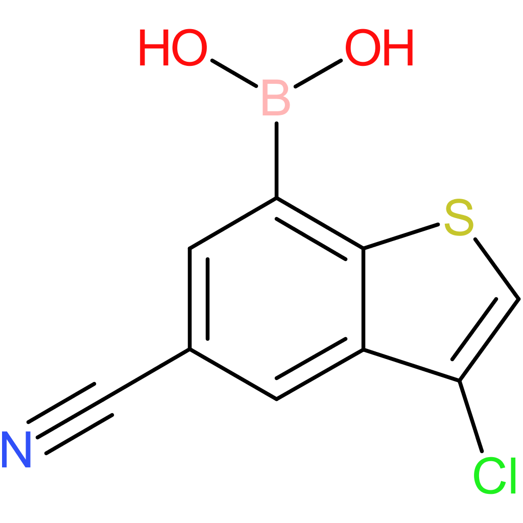 3-chloro-5-cyanobenzothiophene-7-boronic acid