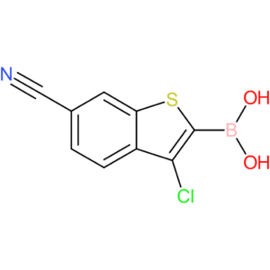 3-chloro-6-cyanobenzothiophene-2-boronic acid
