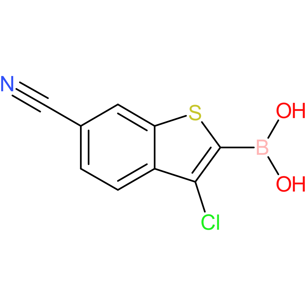 3-chloro-6-cyanobenzothiophene-2-boronic acid