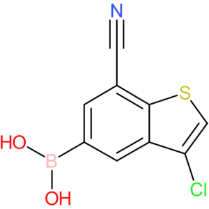 3-chloro-7-cyanobenzothiophene-5-boronic acid