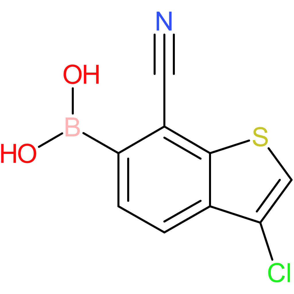 3-chloro-7-cyanobenzothiophene-6-boronic acid