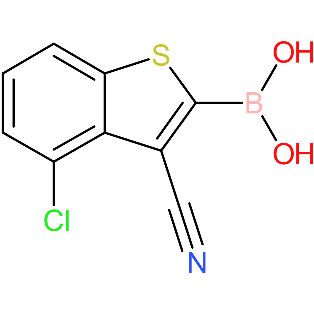 4-chloro-3-cyanobenzothiophene-2-boronic acid