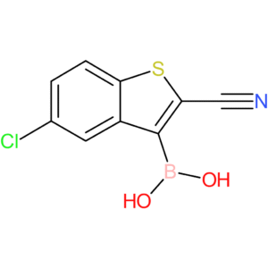 5-chloro-2-cyanobenzothiophene-3-boronic acid