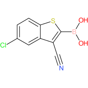 5-chloro-3-cyanobenzothiophene-2-boronic acid