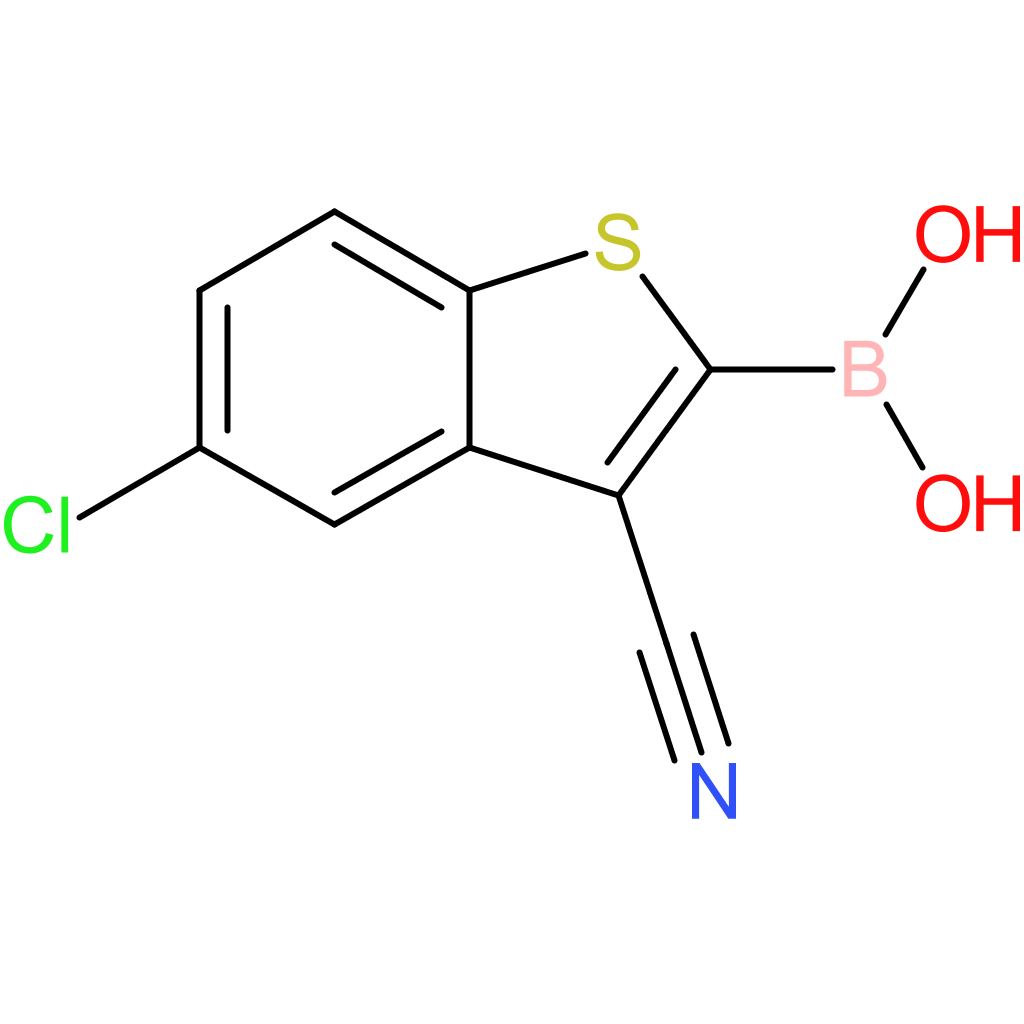 5-chloro-3-cyanobenzothiophene-2-boronic acid