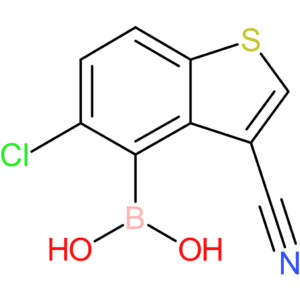 5-chloro-3-cyanobenzothiophene-4-boronic acid