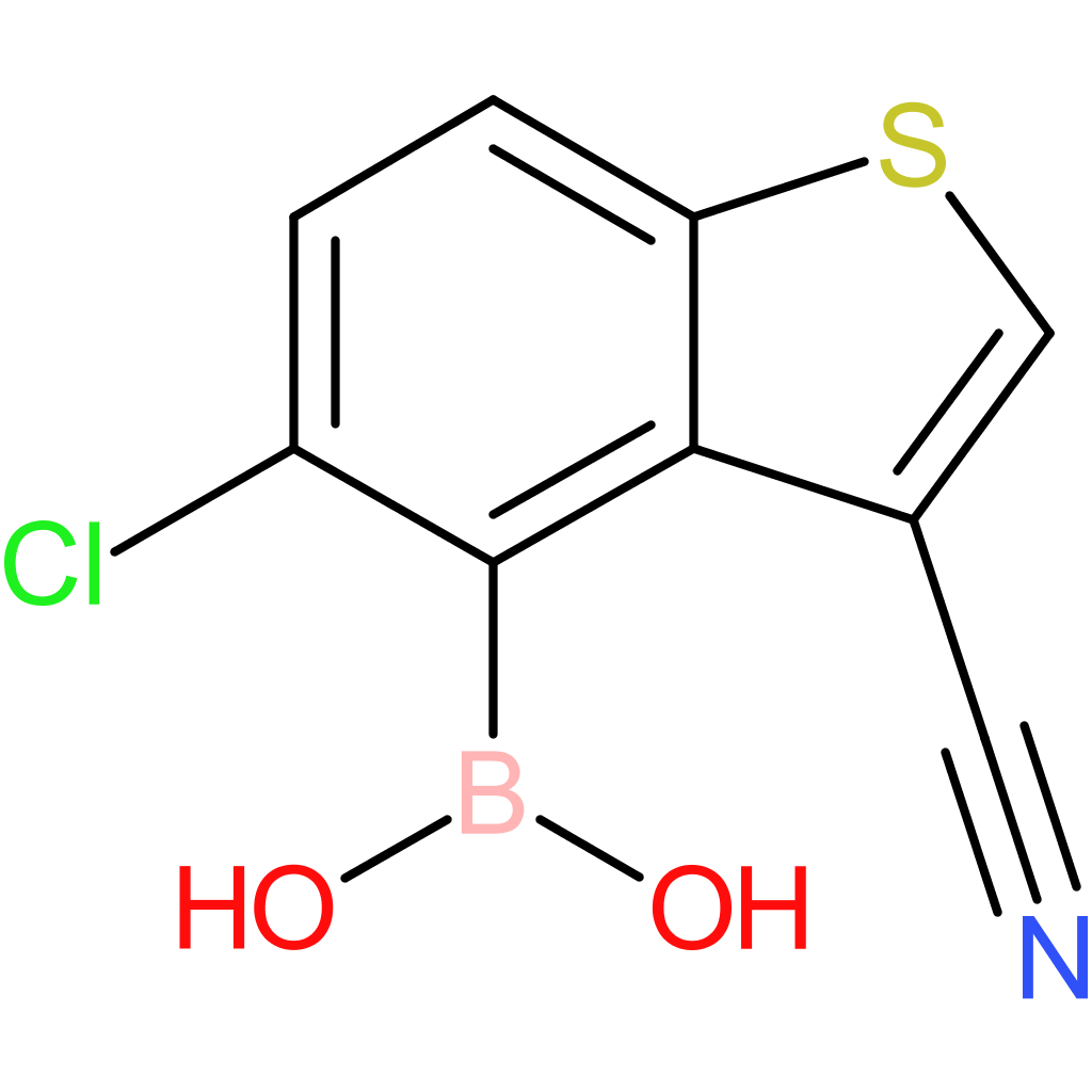 5-chloro-3-cyanobenzothiophene-4-boronic acid