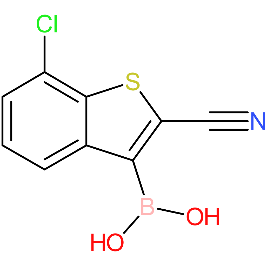7-chloro-2-cyanobenzothiophene-3-boronic acid