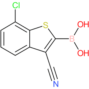 7-chloro-3-cyanobenzothiophene-2-boronic acid
