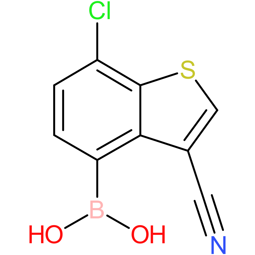 7-chloro-3-cyanobenzothiophene-4-boronic acid