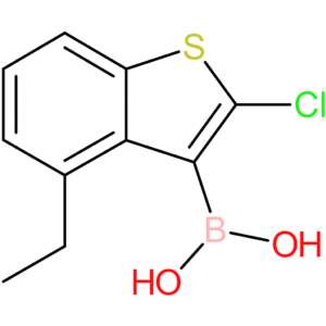 2-chloro-4-ethylbenzothiophene-3-boronic acid