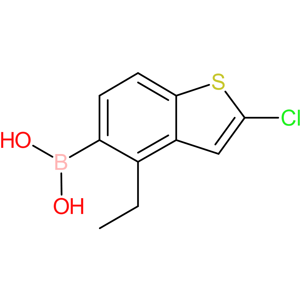 2-chloro-4-ethylbenzothiophene-5-boronic acid