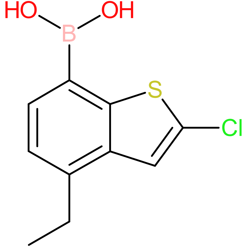 2-chloro-4-ethylbenzothiophene-7-boronic acid