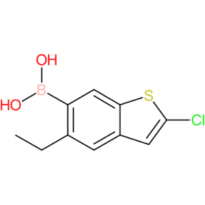 2-chloro-5-ethylbenzothiophene-6-boronic acid