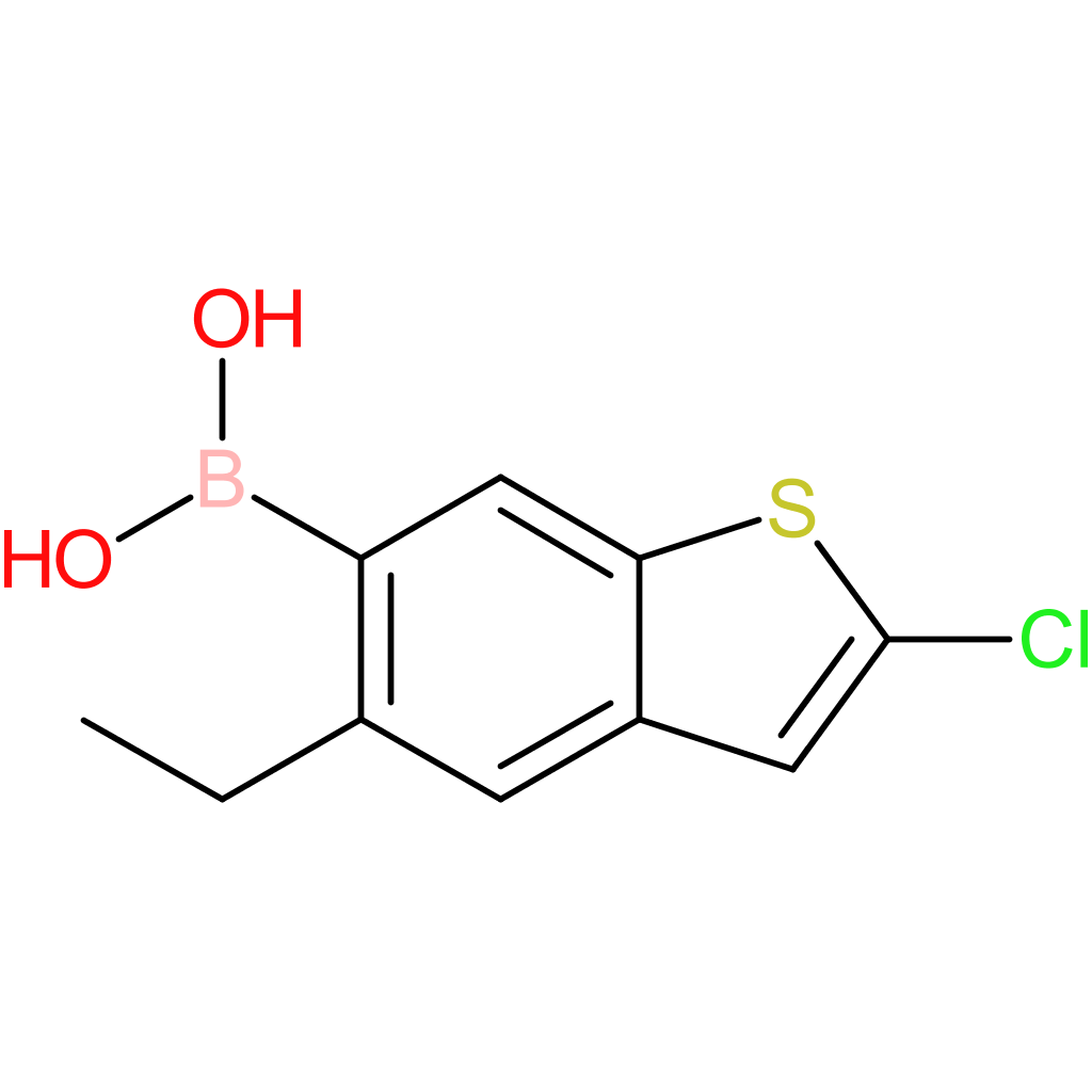 2-chloro-5-ethylbenzothiophene-6-boronic acid