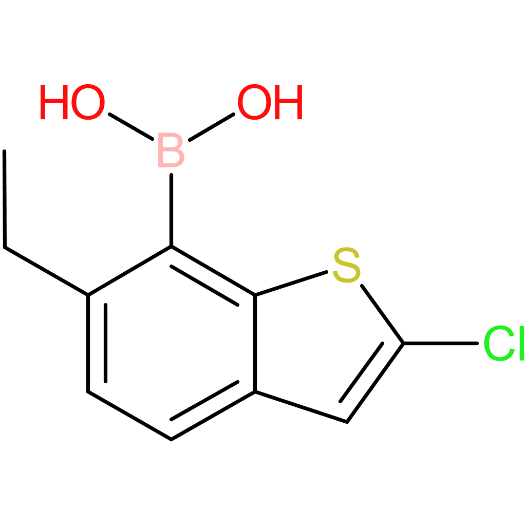 2-chloro-6-ethylbenzothiophene-7-boronic acid