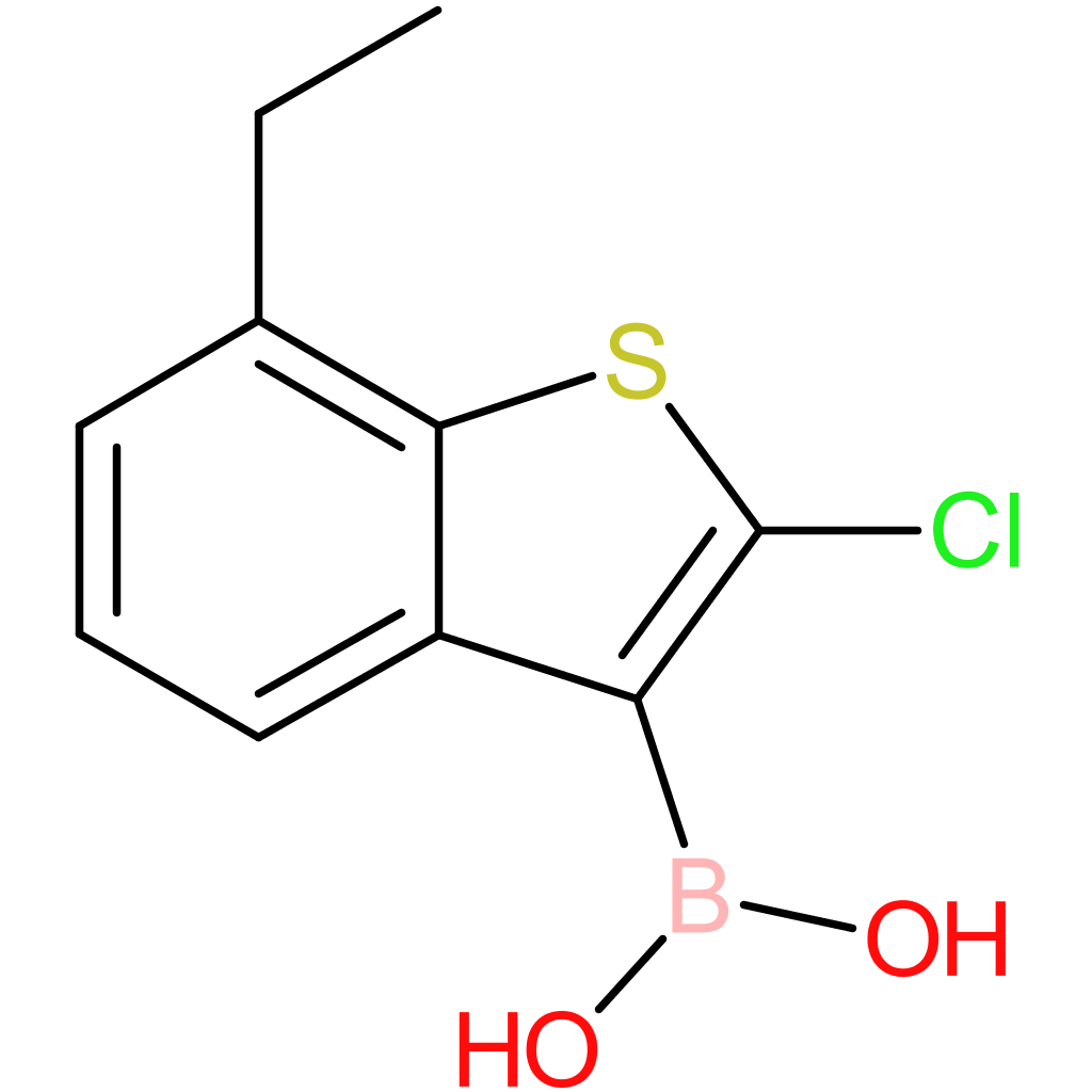 2-chloro-7-ethylbenzothiophene-3-boronic acid