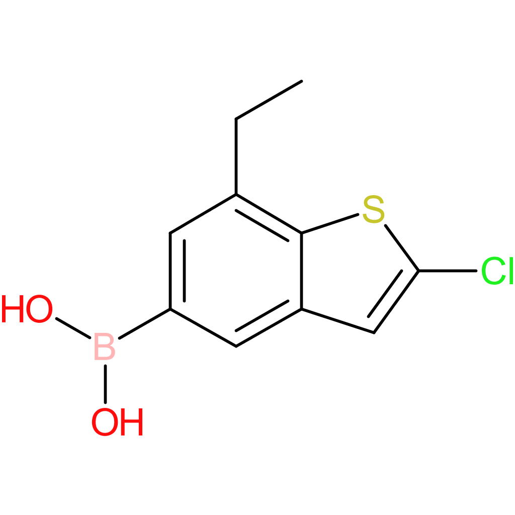 2-chloro-7-ethylbenzothiophene-5-boronic acid