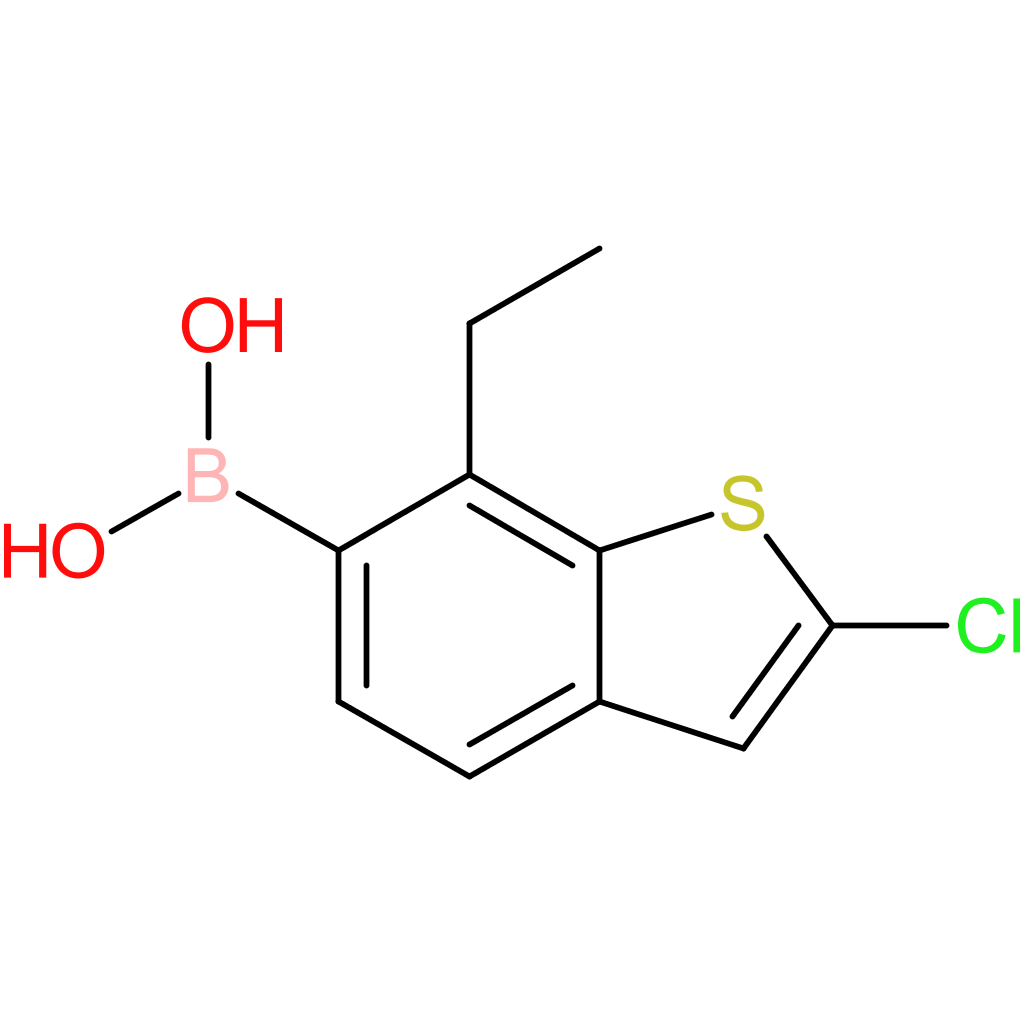 2-chloro-7-ethylbenzothiophene-6-boronic acid