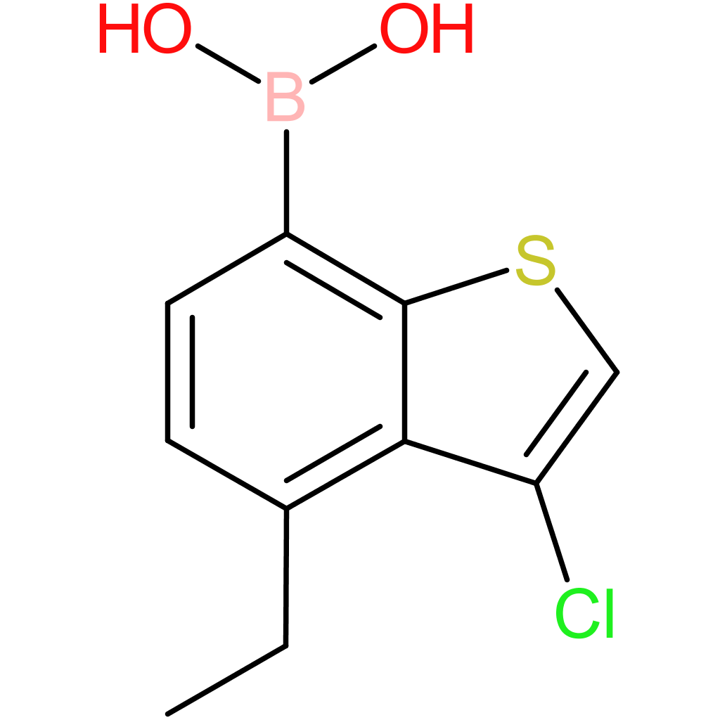 3-chloro-4-ethylbenzothiophene-7-boronic acid