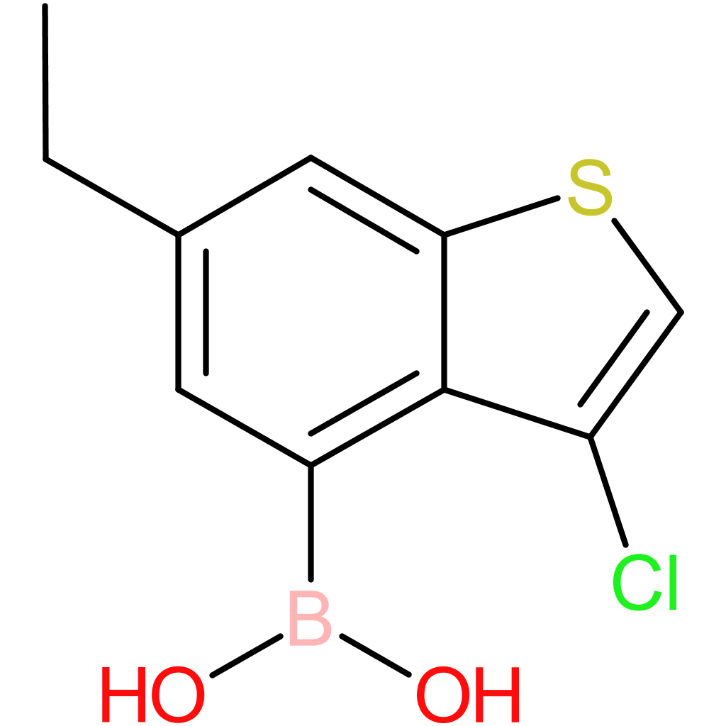 3-chloro-6-ethylbenzothiophene-4-boronic acid
