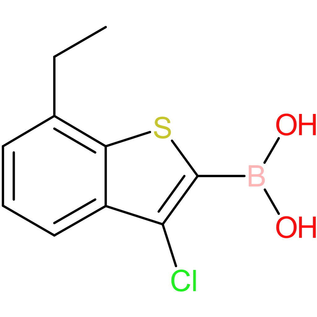3-chloro-7-ethylbenzothiophene-2-boronic acid