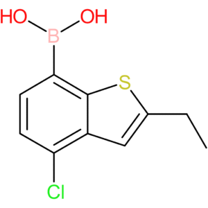 4-chloro-2-ethylbenzothiophene-7-boronic acid