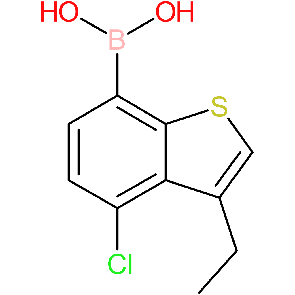 4-chloro-3-ethylbenzothiophene-7-boronic acid