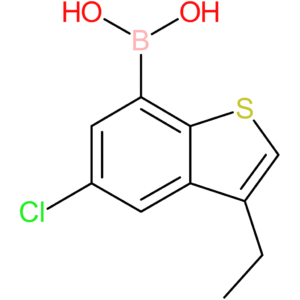 5-chloro-3-ethylbenzothiophene-7-boronic acid
