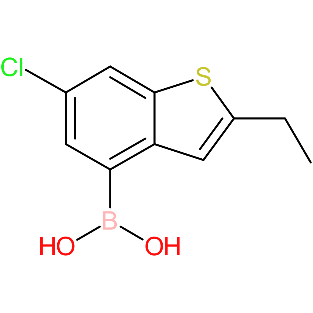 6-chloro-2-ethylbenzothiophene-4-boronic acid