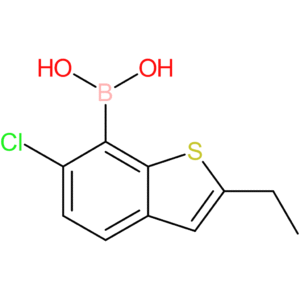 6-chloro-2-ethylbenzothiophene-7-boronic acid