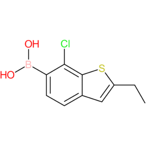 7-chloro-2-ethylbenzothiophene-6-boronic acid