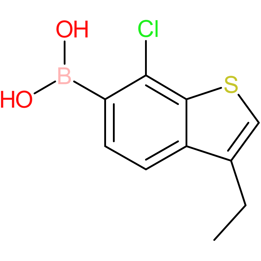 7-chloro-3-ethylbenzothiophene-6-boronic acid