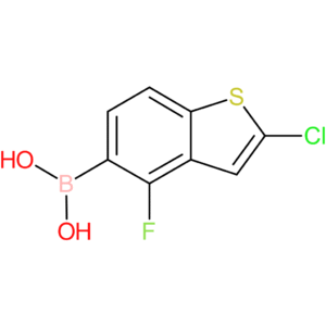 (2-chloro-4-fluoro-1-benzothiophen-5-yl)boronic acid
