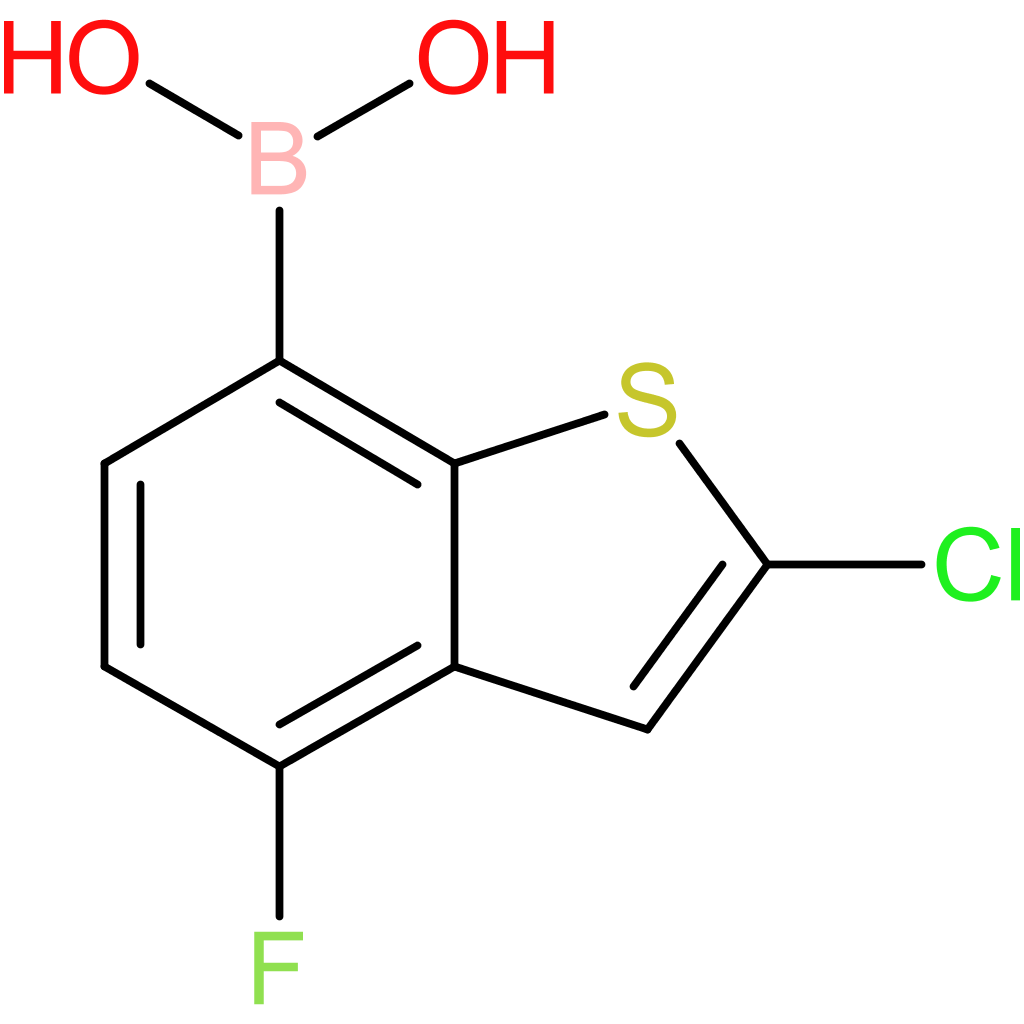 2-chloro-4-fluorobenzothiophene-7-boronic acid