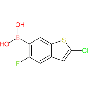 (2-chloro-5-fluoro-1-benzothiophen-6-yl)boronic acid
