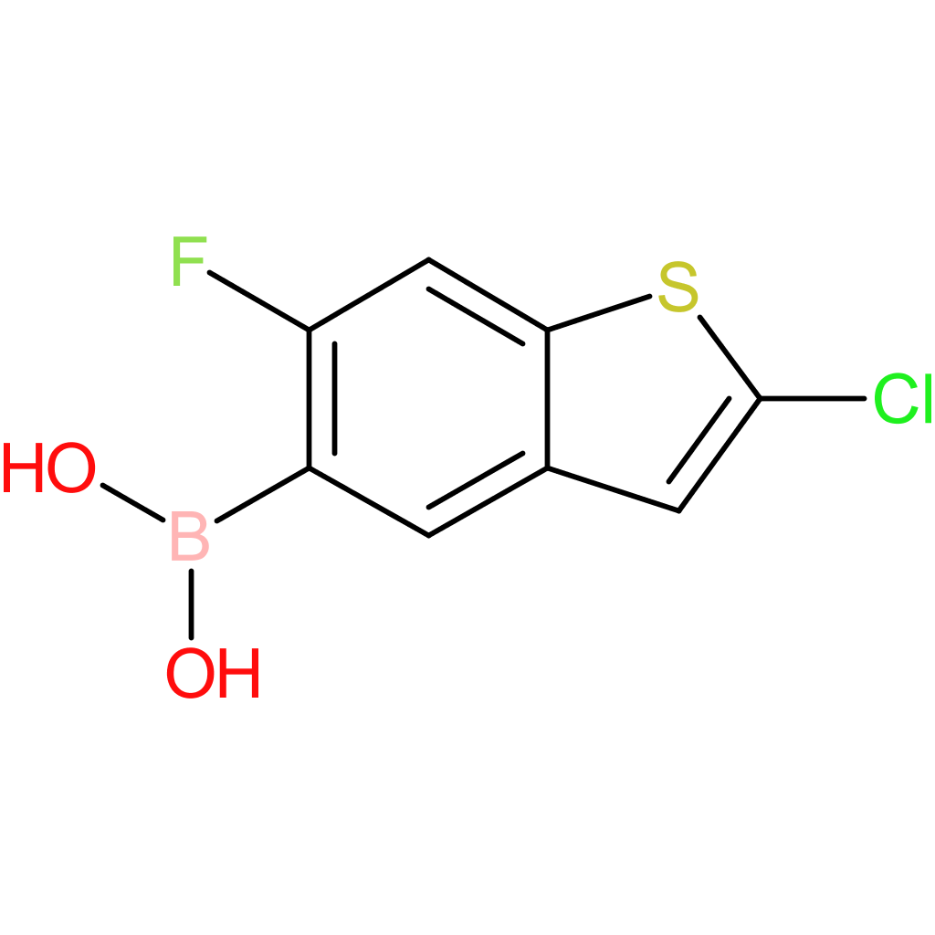 2-chloro-6-fluorobenzothiophene-5-boronic acid