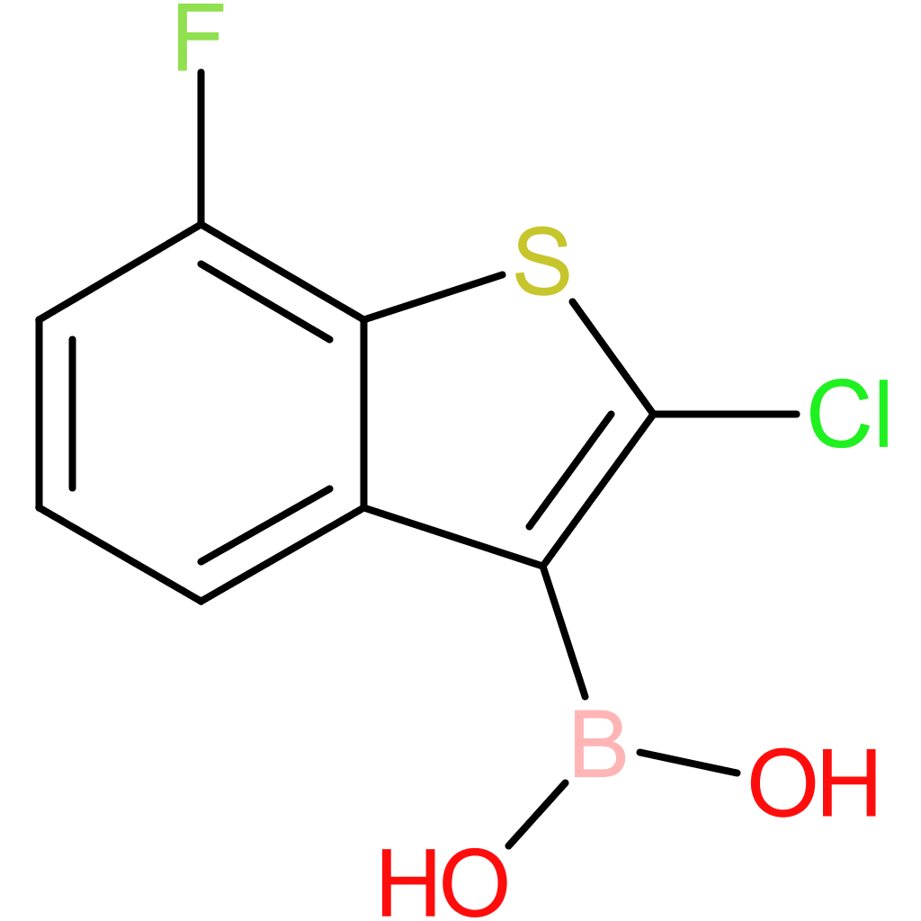 2-chloro-7-fluorobenzothiophene-3-boronic acid