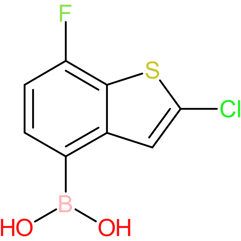 (2-chloro-7-fluoro-1-benzothiophen-4-yl)boronic acid
