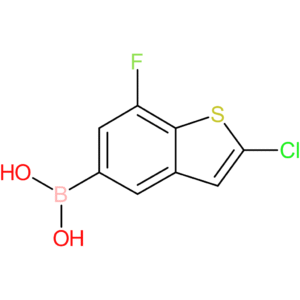 2-chloro-7-fluorobenzothiophene-5-boronic acid