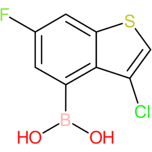 (3-chloro-6-fluoro-1-benzothiophen-4-yl)boronic acid