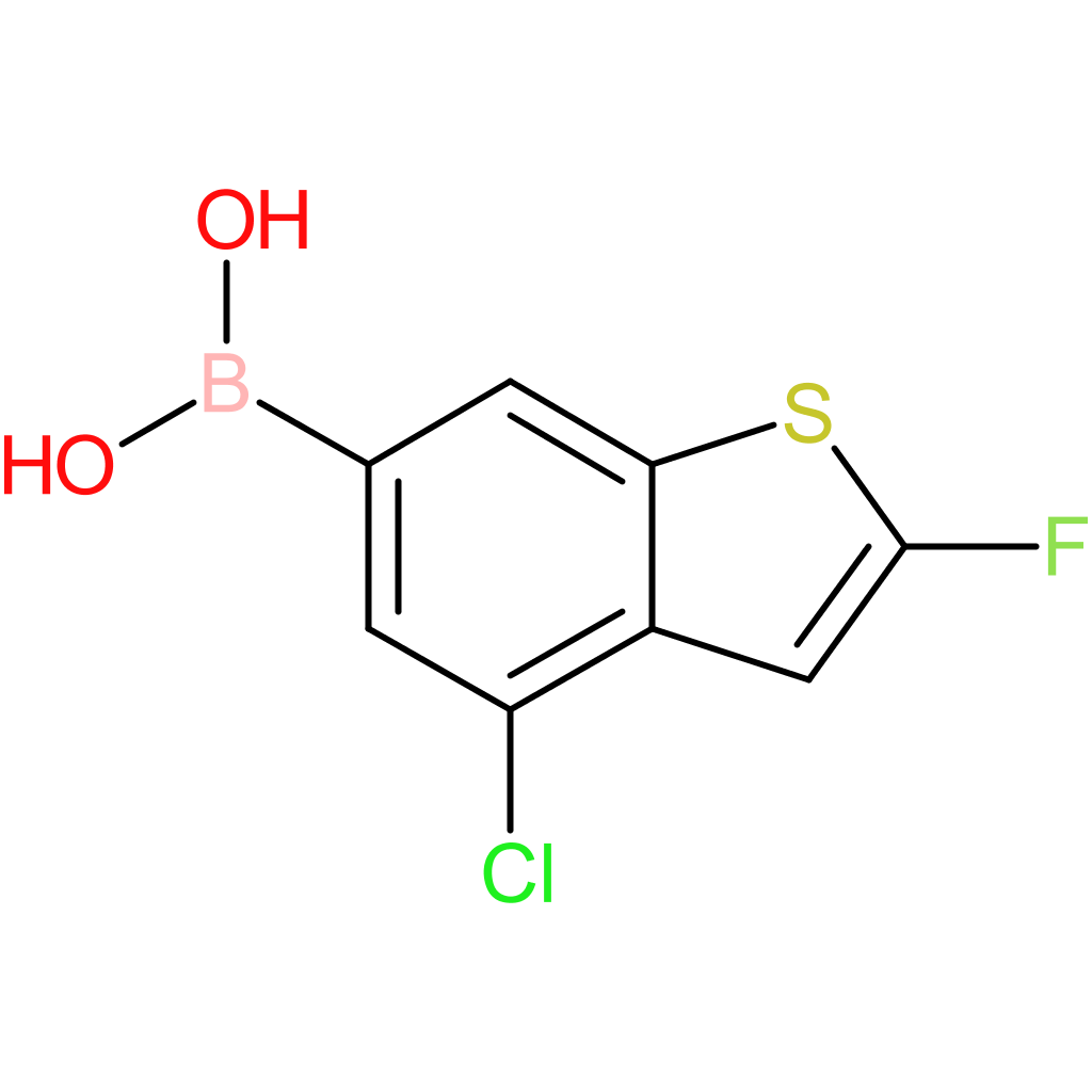 4-chloro-2-fluorobenzothiophene-6-boronic acid