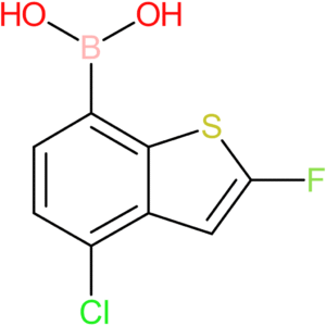 4-chloro-2-fluorobenzothiophene-7-boronic acid