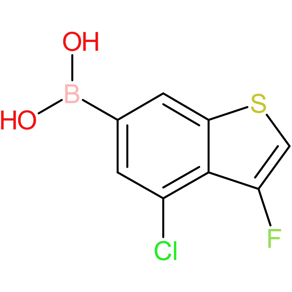 4-chloro-3-fluorobenzothiophene-6-boronic acid