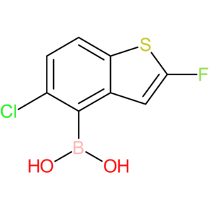 (5-chloro-2-fluoro-1-benzothiophen-4-yl)boronic acid