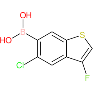 (5-chloro-3-fluoro-1-benzothiophen-6-yl)boronic acid