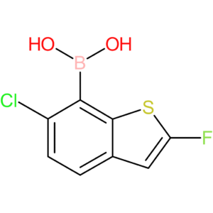 (6-chloro-2-fluoro-1-benzothiophen-7-yl)boronic acid
