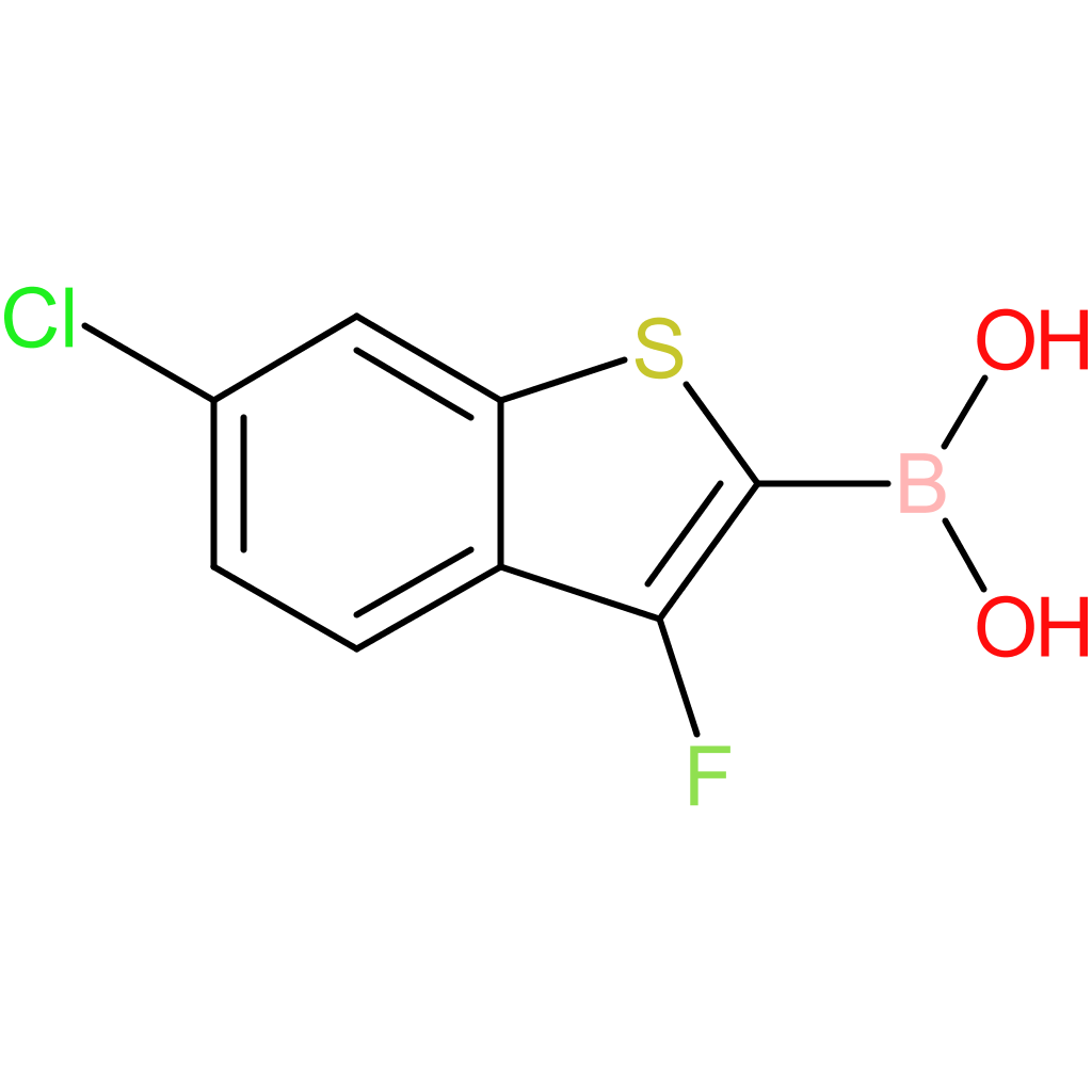 6-chloro-3-fluorobenzothiophene-2-boronic acid